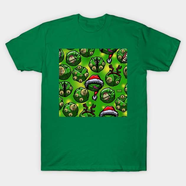 Sprouts of Evil T-Shirt by AJH designs UK